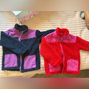 Cat and Jack 3t fleece jackets. Price is for both.
